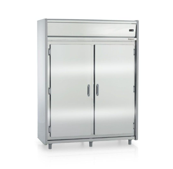 MINI CÂMARA REFRIGERADA PARA AÇOUGUE EM AÇO INOX GMCR-1600 - GELOPAR