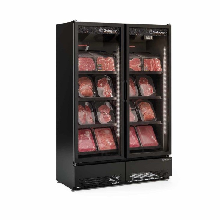REFRIGERADOR VERTICAL CONVENIÊNCIA 2 PORTAS GCBC-950 - GELOPAR