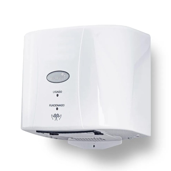 SECADOR DE MAOS ABS BRANCO CR-108B 220V BRAKEY