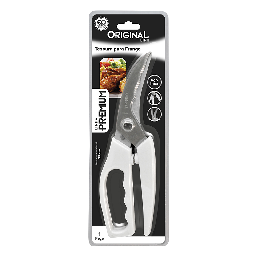 TESOURA PARA FRANGO PREMIUM SL0107 - ORIGINAL LINE