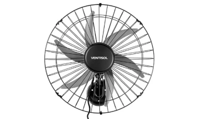 VENTILADOR OSCILANTE DE PAREDE 50CM AÇO - VENTISOL