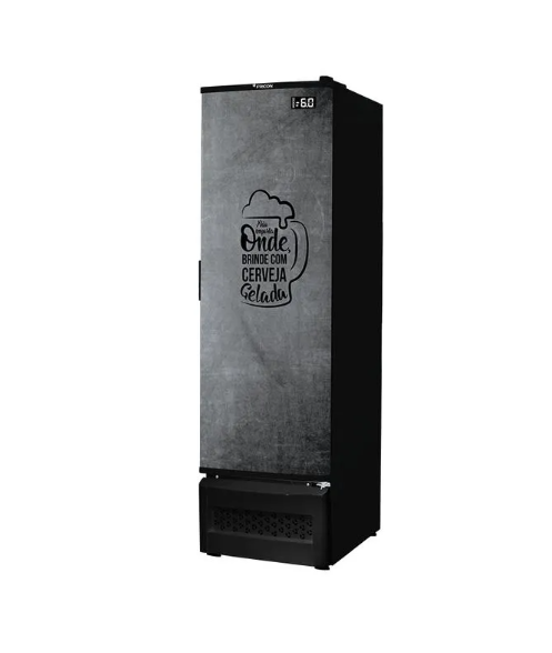 CONSERVADOR VERTICAL 284L - CERVEJEIRA TAMPA DE CHAPA VCFC284-2C000 FRICON