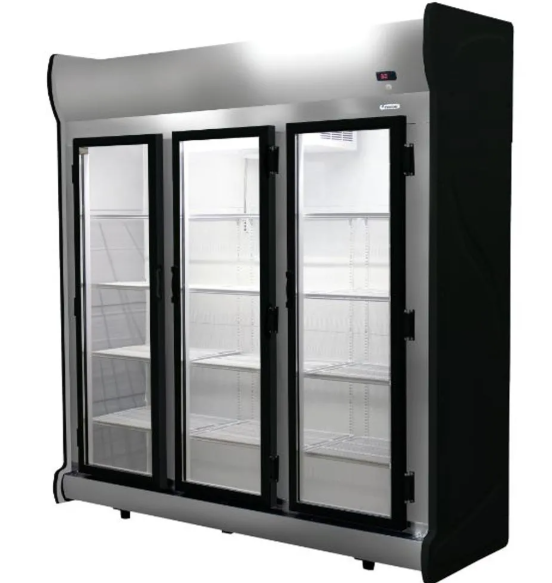 EXPOSITOR AUTO SERVIÇO 3 PORTAS ACFM-1450 PRETO FRICON