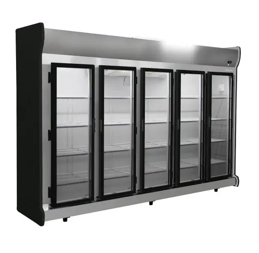 EXPOSITOR AUTO SERVIÇO 5 PORTAS ACFM-2375 PRETO FRICON