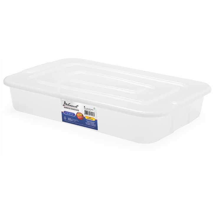 BANDEJA PROFISSIONAL 435X293X77 MM 7 LITROS BRANCA BELMOUNT