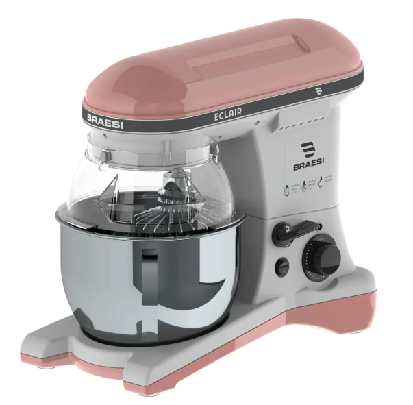 BATEDEIRA PLANETÁRIA ELÉTRICA ECLAIR ROSA BP-500 - BRAESI
