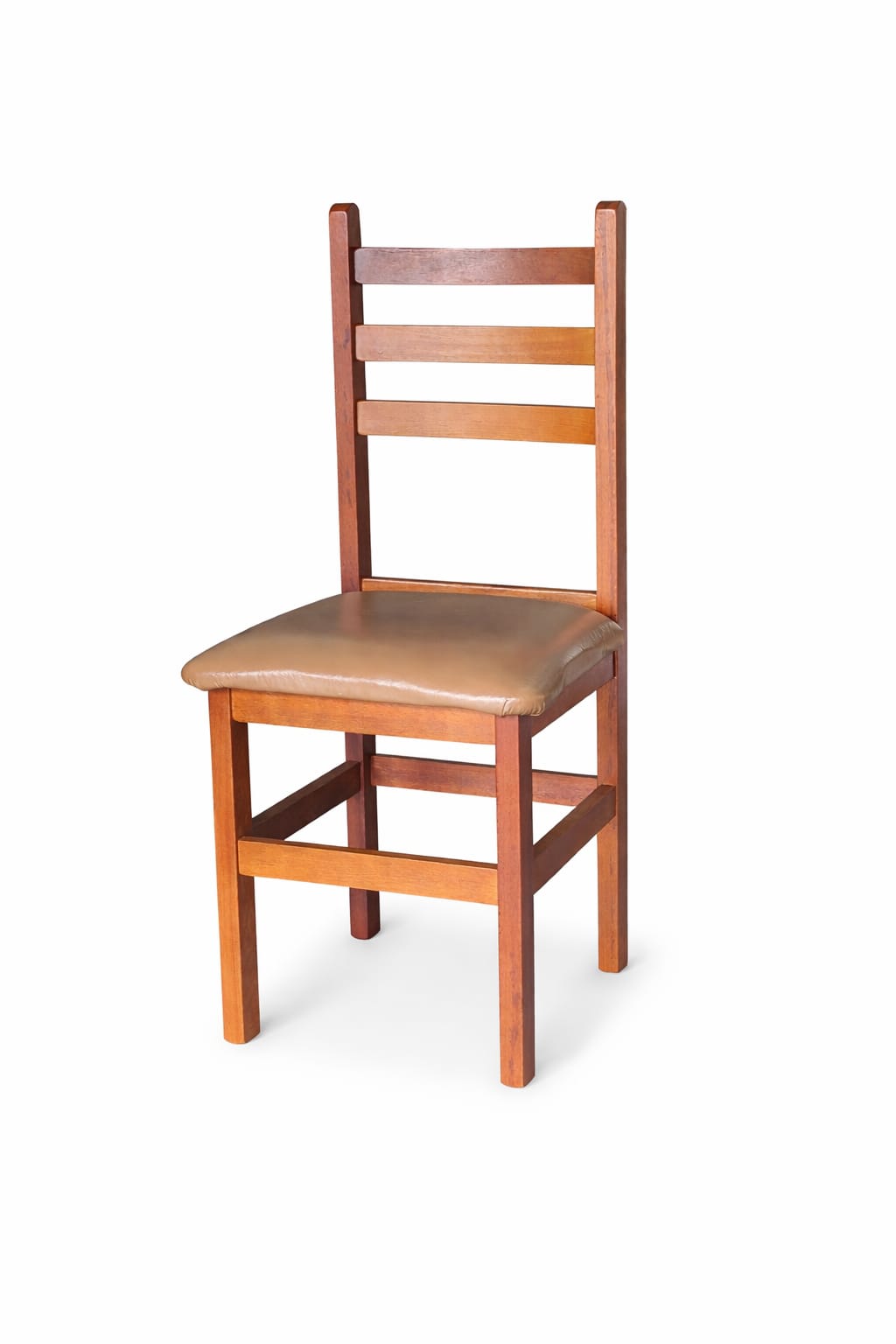 CADEIRA ANATÔMICA LISO MEL RUSTICA C/ESTOFADO - SOMESAS