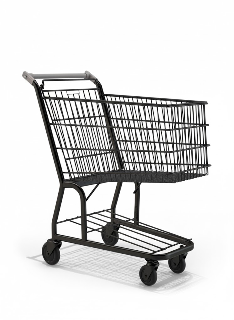 CARRINHO SIMPLES 130L COM ALÇA PRETA - AMAPÁ