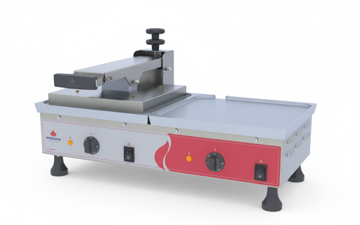 SANDUICHEIRA ELÉTRICA DE ALUMINIO PRA-700E - PROGÁS