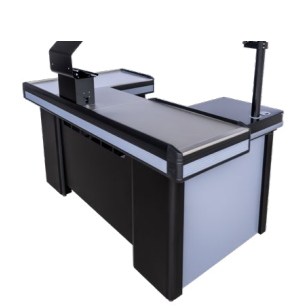 CHECKOUT SUPER LUXO SEM ESTEIRA ESQUERDO 200CM CRISTAL