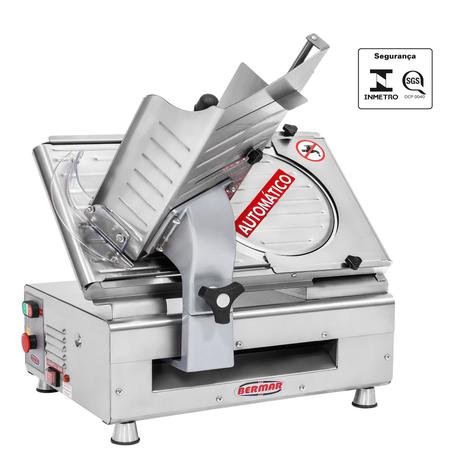 CORTADOR DE FRIOS BM 18 NR PF - LÂMINA 300 MM INOX - BERMAR