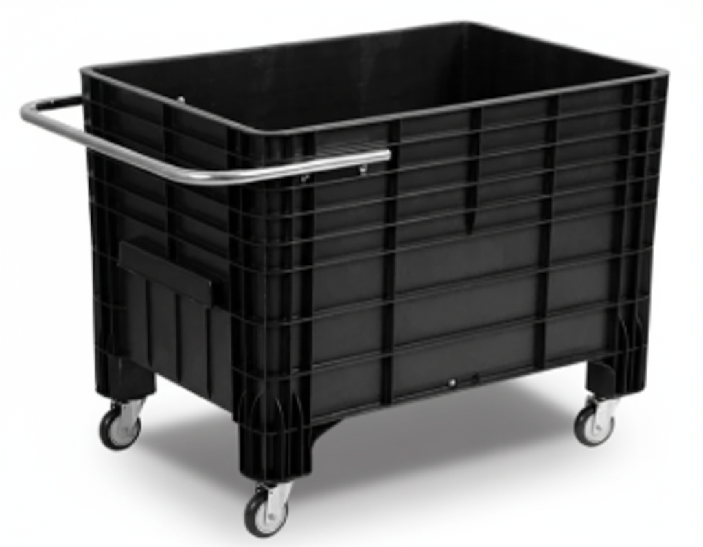 CARRO COLETOR PRETO 372L - BOLIVAR