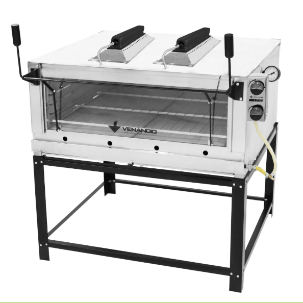 FORNO DE LASTRO ROMA GÁS INOX 110 INFRAVERMELHO - VENÂNCIO