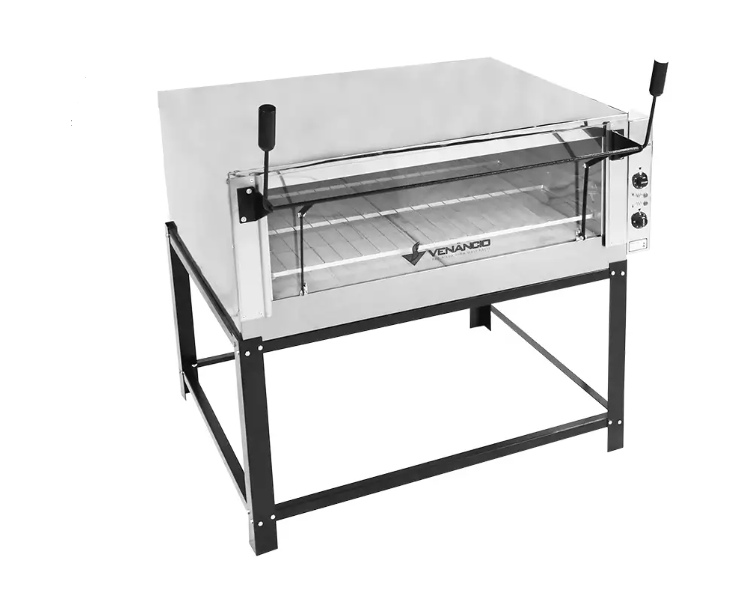 FORNO DE LASTRO ROMA GÁS INOX 90 INFRAVERMELHO - VENÂNCIO