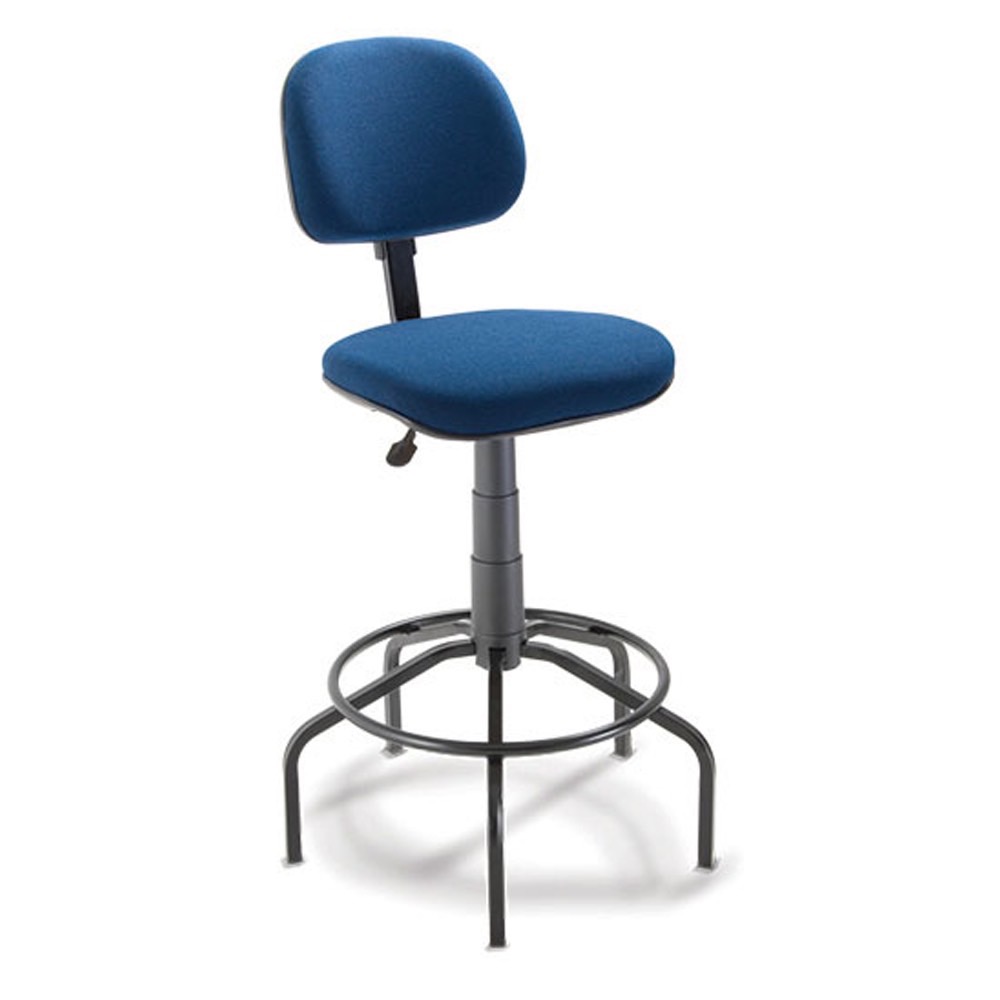 CADEIRA START 4020 STOOL ARO FIXO AZUL CAVALETTI