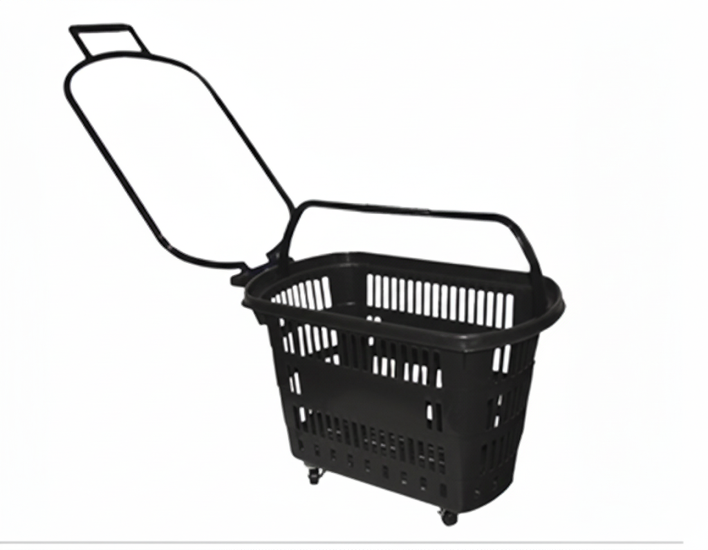 CESTA S-1200 PRETA COM RODIZIO
