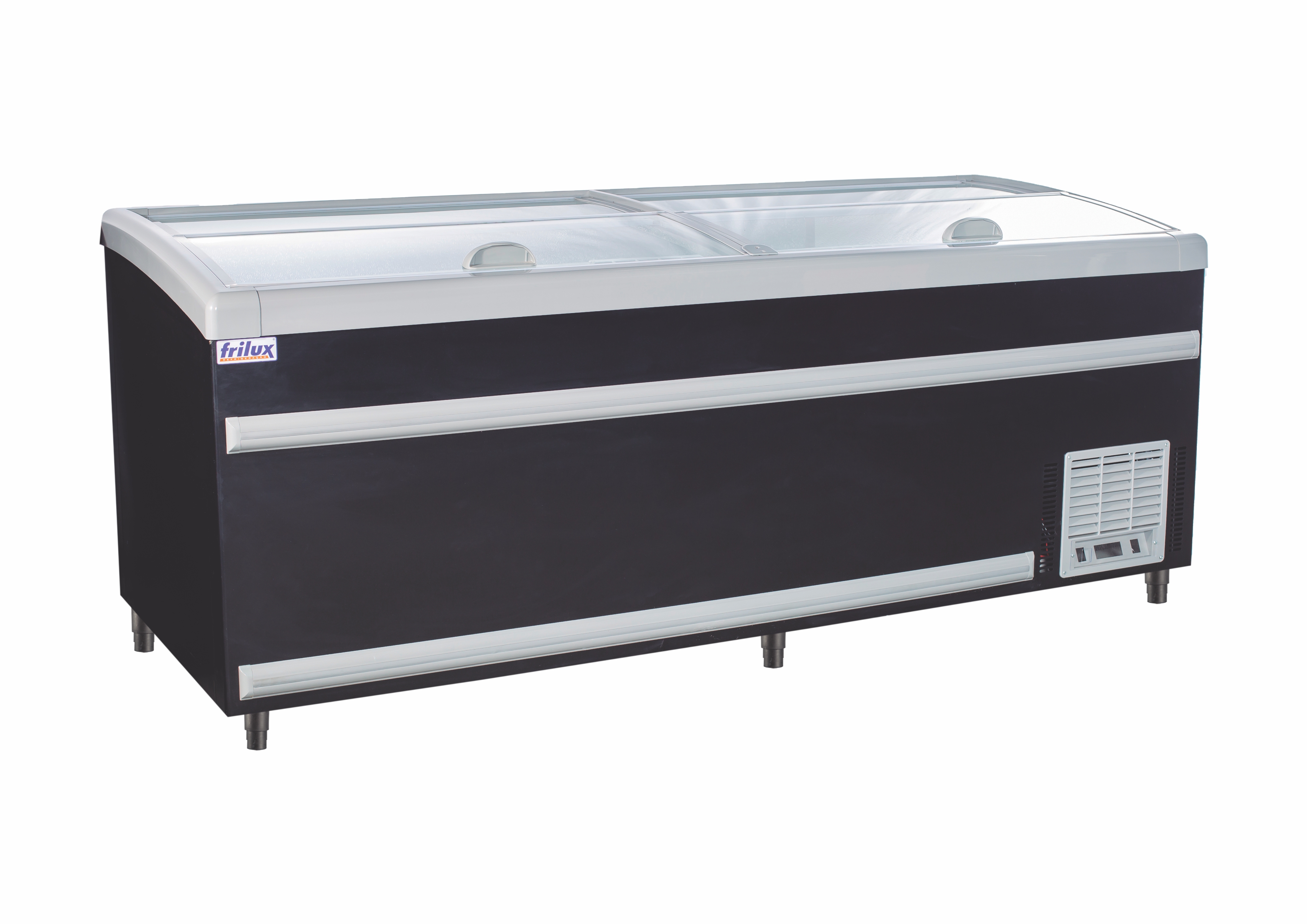 ILHA CONGELADOS 2.10M PRETA SUPREMA - FRILUX