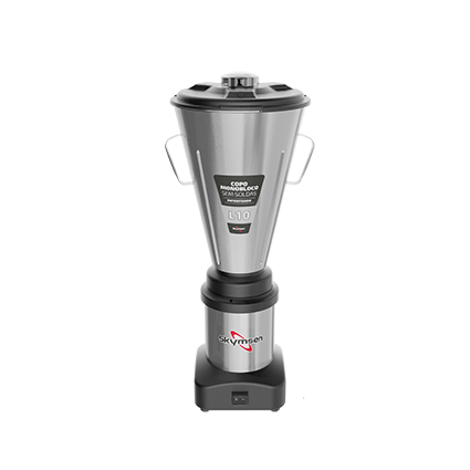 LIQUIDIFICADOR COMERCIAL DE BAIXA ROTAÇÃO EM INOX L10 220V - SKYMSEN