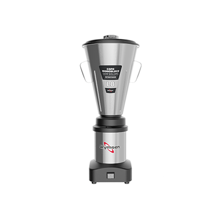 LIQUIDIFICADOR COMERCIAL DE BAIXA ROTAÇÃO EM INOX L8 220V - SKYMSEN