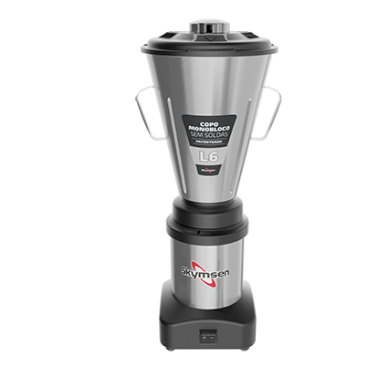 LIQUIDIFICADOR COMERCIAL DE BAIXA ROTAÇÃO EM INOX L4 220V - SKYMSEN