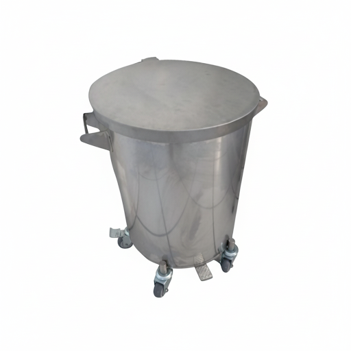 LIXEIRA INOX COM PEDAL - MAFRAN