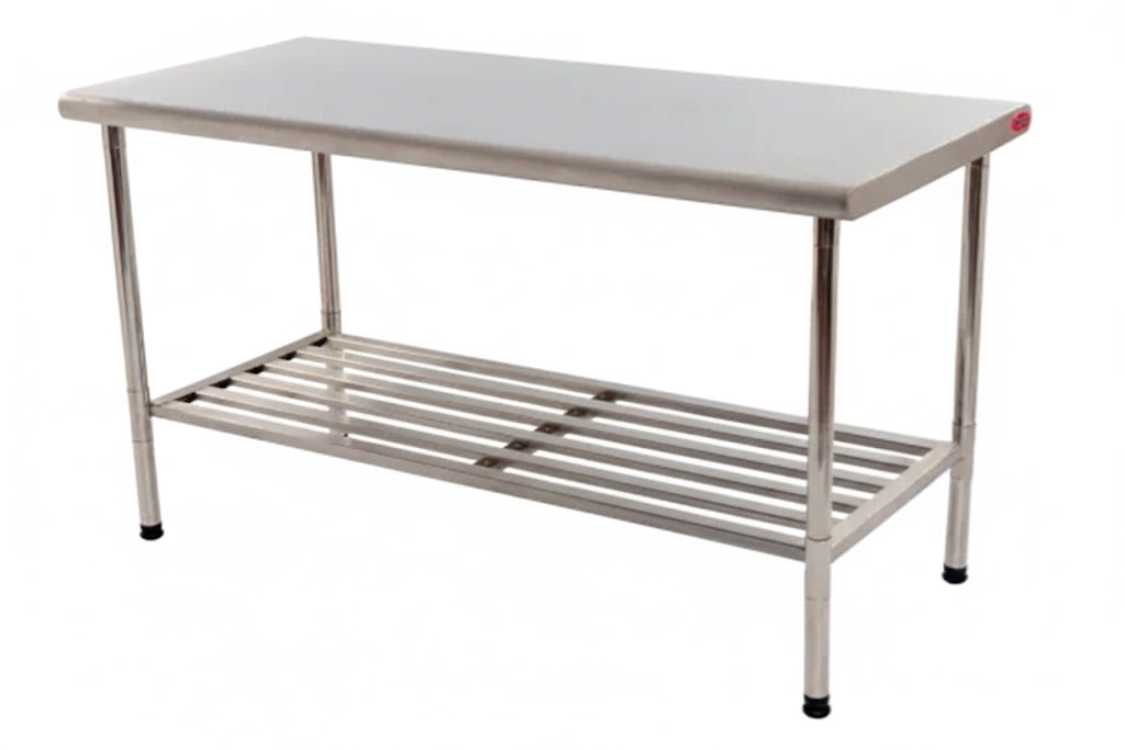 MESA MULTIUSO 1,50X0,70 INOX 430 DESMONTADA