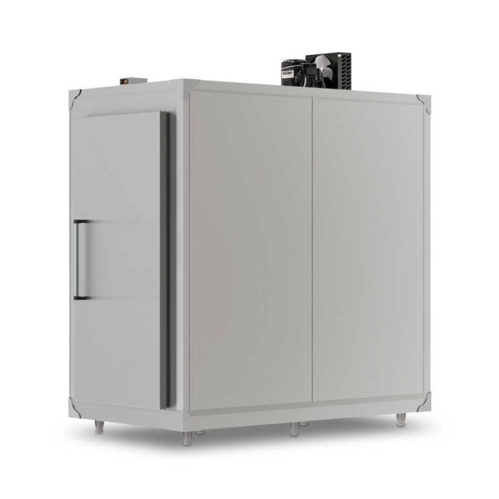 MINI CAMARA INOX P/ CONGELAMENTO 4000L