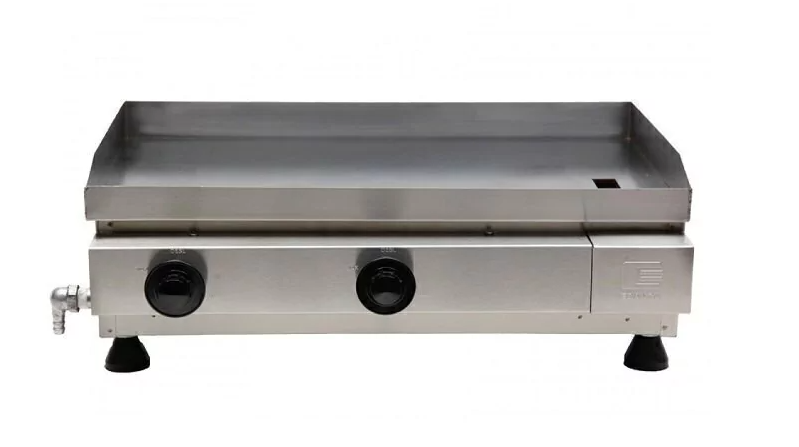 CHAPA A GAS 60CM  COM 2 QUEIMADORES - EDANCA