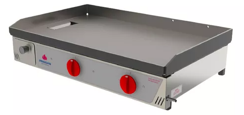 CHAPA BIFETEIRA INDUSTRIAL STYLE À GÁS PR-800G PROGAS