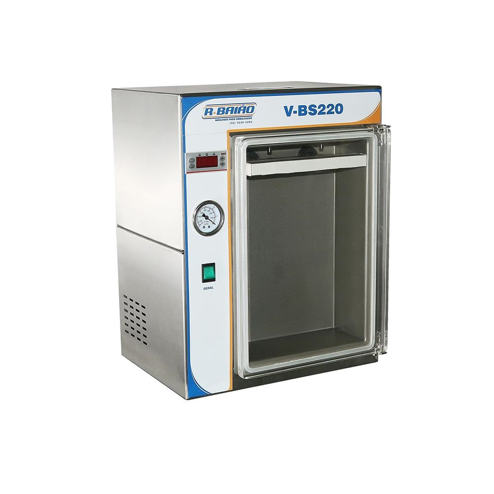 SELADORA A VÁCUO DE CÂMARA V-BS220 DIGITAL - R BAIÃO