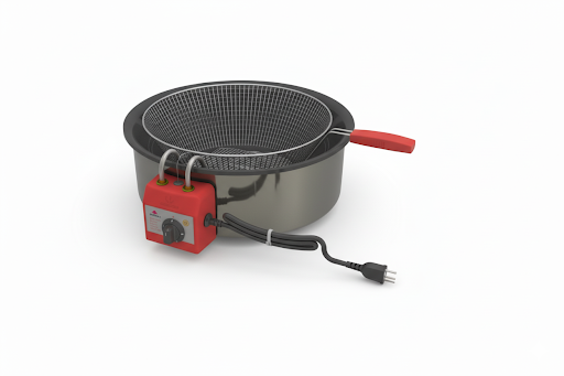 TACHO FRITADOR ELÉTRICO PASTELEIRO 14L PR-14 E MESA - PROGÁS