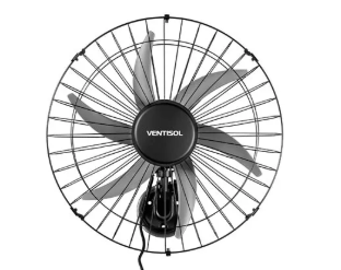 VENTILADOR DE PAREDE VENTISOL POWER 70CM CINZA - VENTISOL