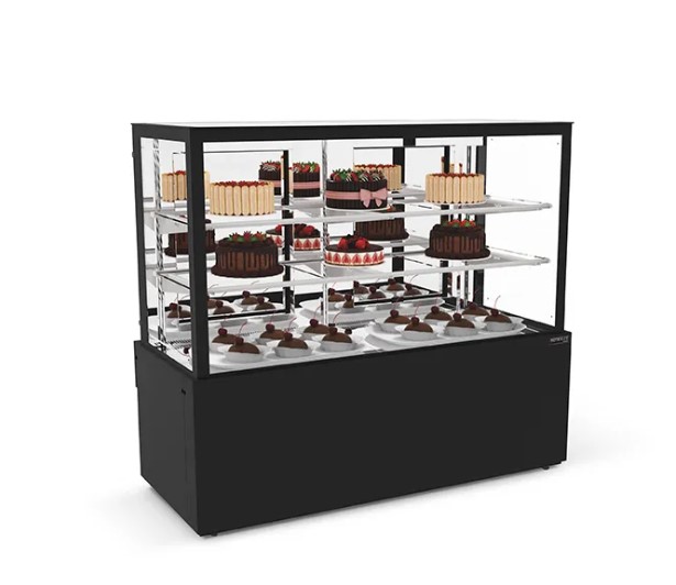VITRINE TITANIUM PREMIUM REFRIGERADA 2 PRATELEIRAS 1450 REFRIMATE