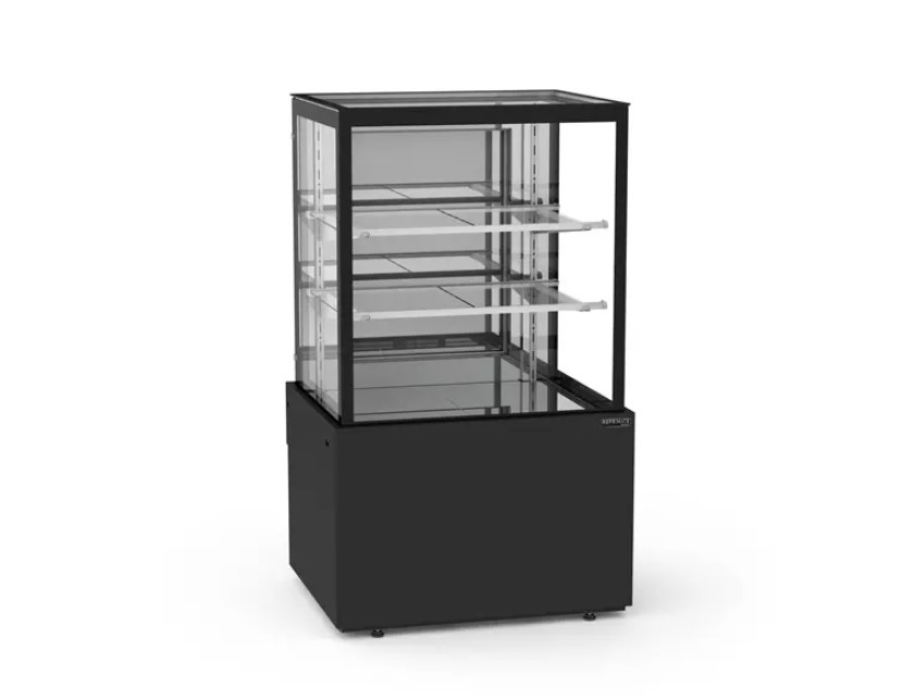 VITRINE TITANIUM PREMIUM SECA 2 PRATELEIRAS 750 REFRIMATE