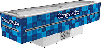 ILHA CONSERVADOR DUPLA AÇÃO 1163 LITROS ADESIVO AZUL 3,00M COM LED ICED-1163 FRICON