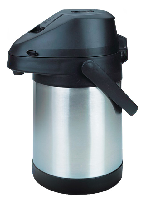 GARRAFA TÉRMICA INOX 2,5 L COM ALAVANCA - GP INOX