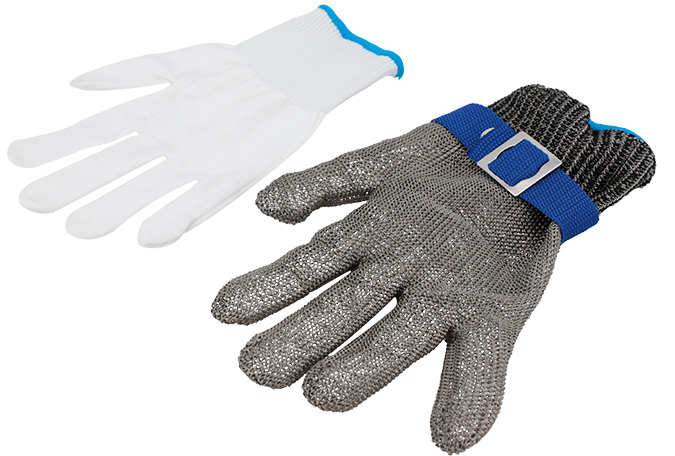 LUVA DE PROTEÇÃO FIO DE AÇO - GP INOX