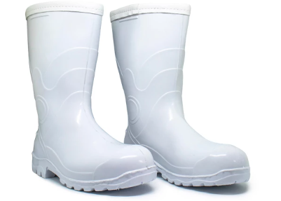 BOTA DE PVC CANO CURTO BRANCA COM FORRO 42 - BSB