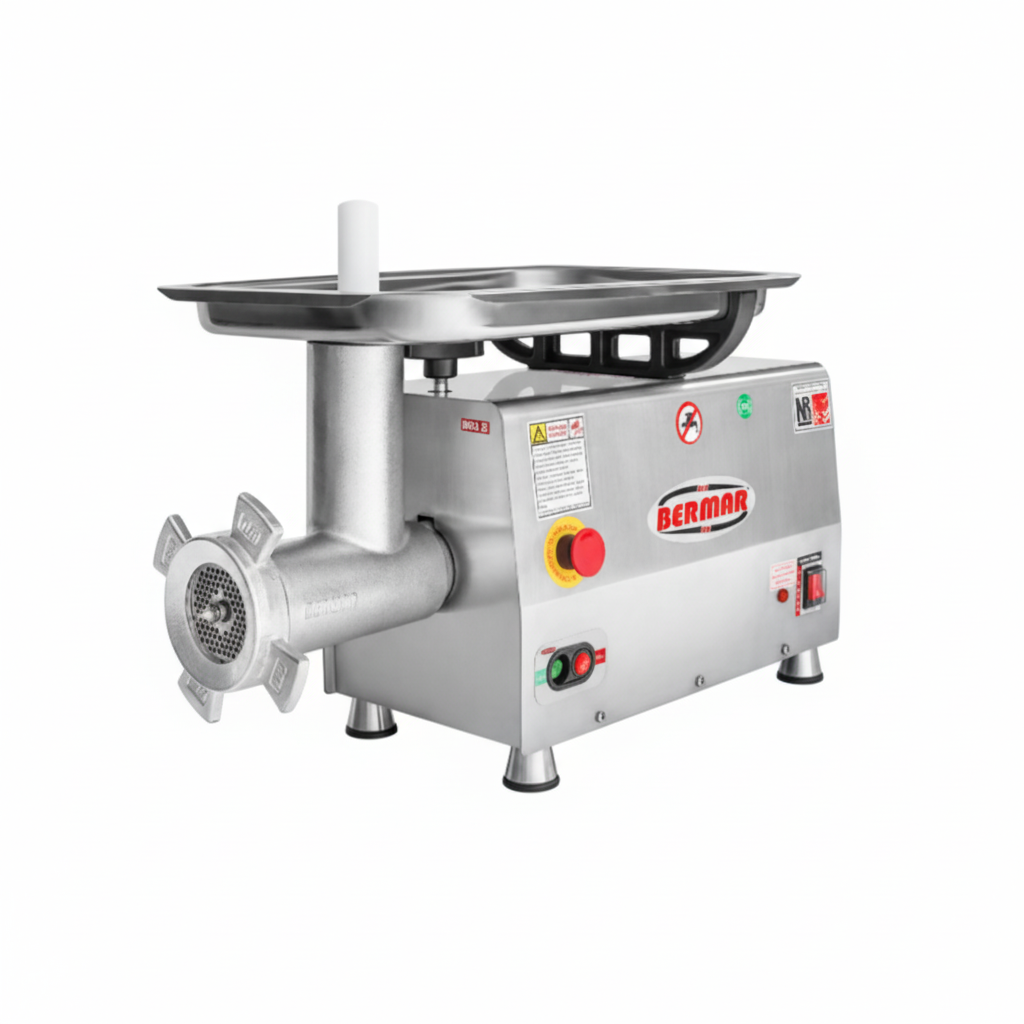 PICADOR DE CARNE BOCA 22 INOX BM89 - BERMAR