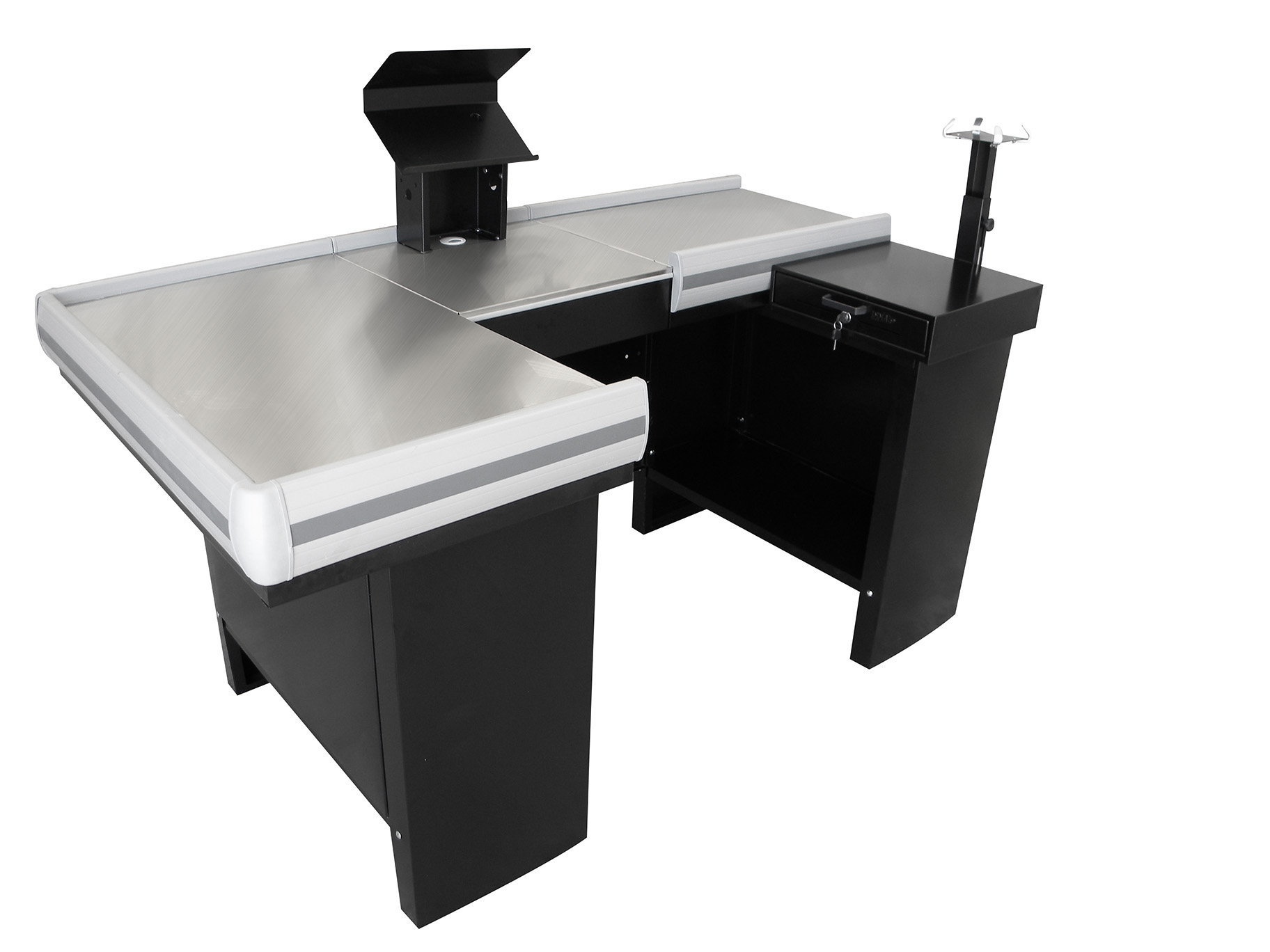 CHECKOUT LEVE 200 PRETO MESA RETA COM KIT - INNAL