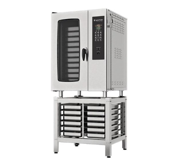 FORNO COMBINADO ELÉTRICO WCAA-11NE CAVALETE 380V WICTORY