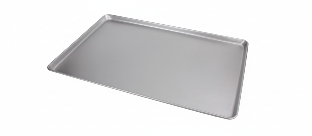ASSADEIRA PLANA LISA DE ALUMINIO 38,5X64,3X3,0 ALUMINIO 0,80MM - CIMAPI