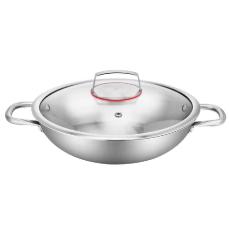 WOK SUPREME INOX CORPO TRIPLO N.30 4,1L GP698 - GP INOX