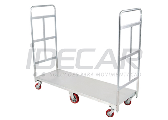 CARRINHO PLATAFORMA 6 RODAS - IDECAR