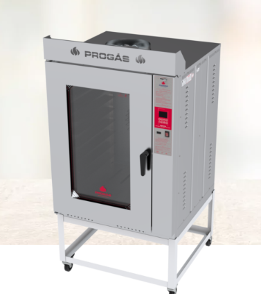 FORNO TURBO 10 TELAS A GÁS PRP-10000 INOX - PROGÁS