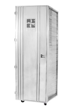 ESTUFA VAZIA TITANIUM 58X70 PARA 20 ASSADEIRAS EM AÇO INOX430 - CIMAPI