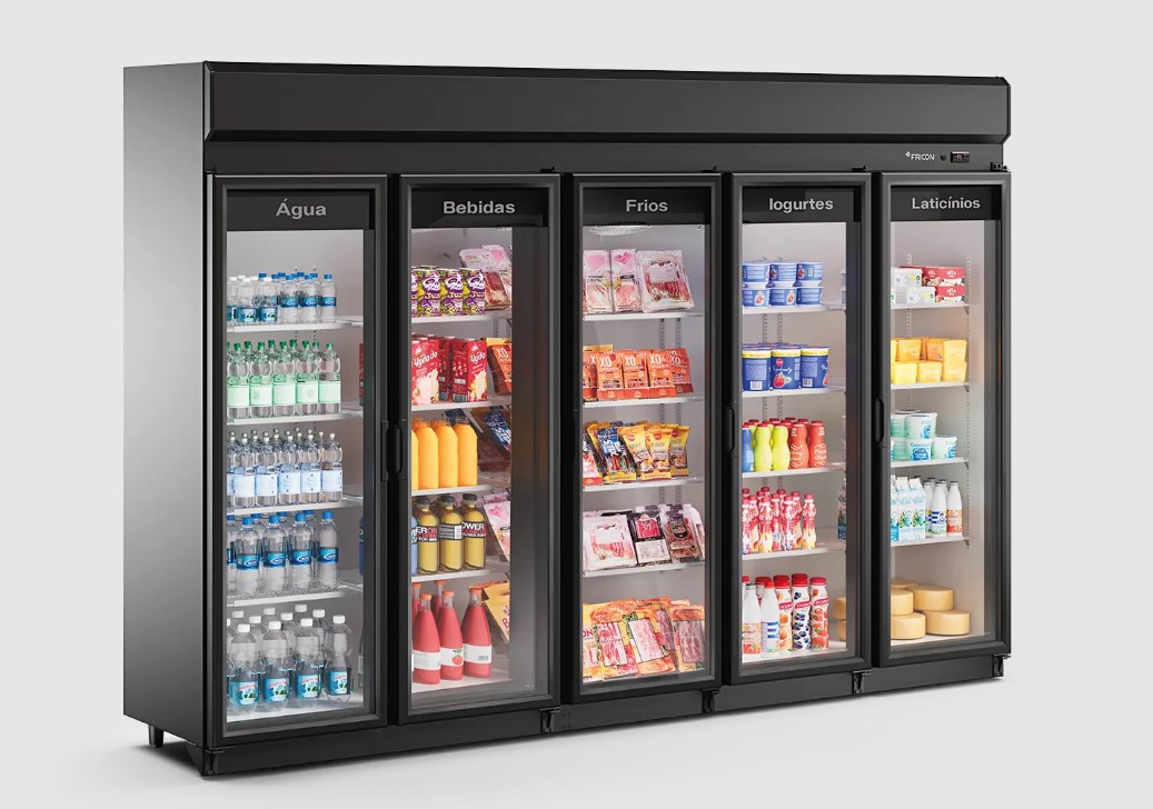 AUTO SERVIÇO 5 PORTAS PRETO MODELO ACFM-2100 - FRICON