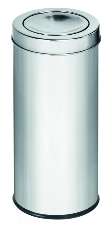 LIXEIRA BASCULANTE INOX 30L - MIMO STYLE
