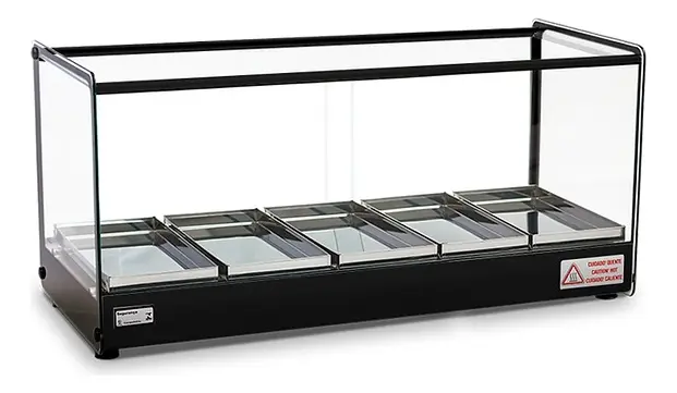 ESTUFA EVR LP 5 BANDEJAS LED COM PERFIL PRETO - TITÃ
