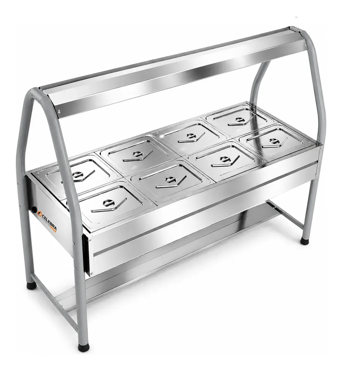 SELF SERVICE TERMICO 8GNS LUXO CINZA - IBET